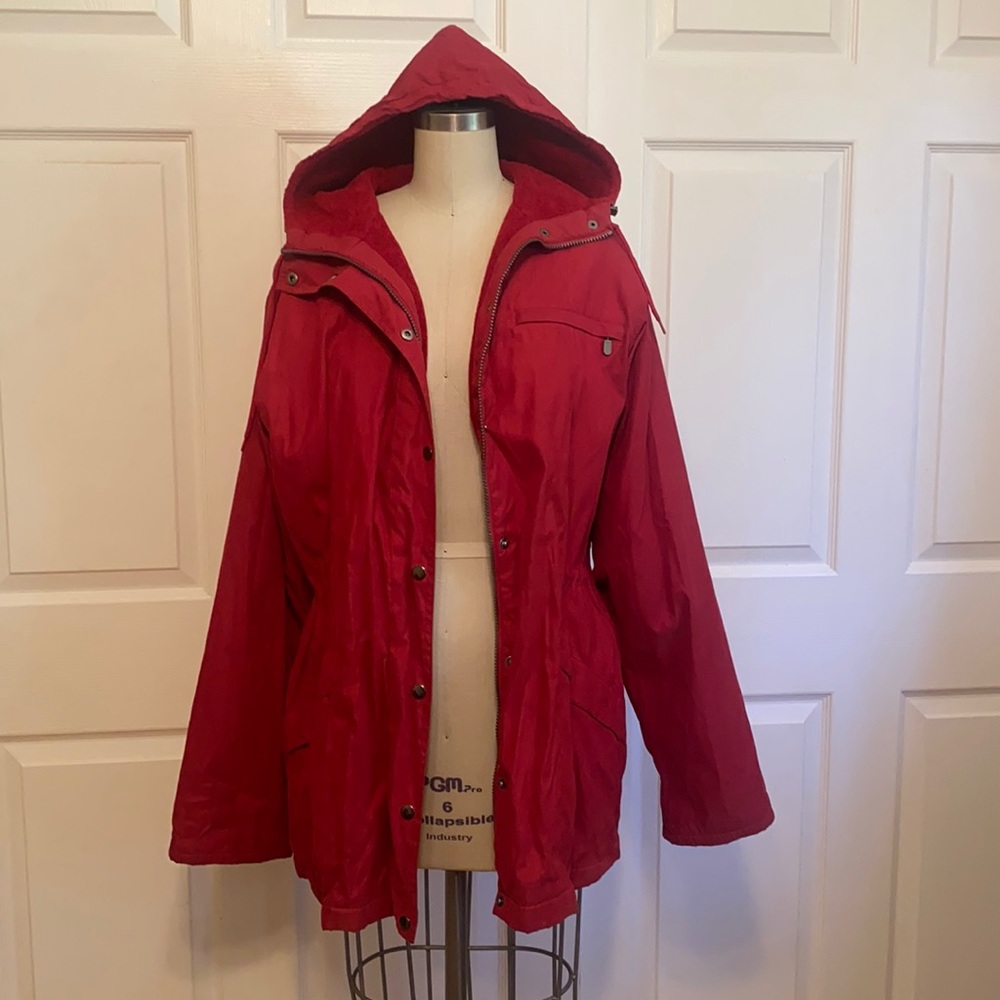 Nordstrom Warm Red Jacket Size S